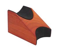 Guitar Neck Rest Mahogany Guitar Neck Cradle Support Pillow Luthier Tool 2 Adjustable Height for Workstation, Ukuleles, Violins, Banjos, Mandolins