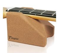 Guitar Neck Rest, Natural Cork Guitar Neck Support Pillow Cradle Holder, String Instrument Luthier Tool for String Changing, Repair, Cleaning, Guitar Workstation, Guitar Accessories