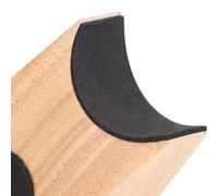 Guitar Neck Rest Wooden Guitar Neck Rest 2 Different Heights Non Slip Pillow Support Rack for Ukulele Banjo Mandolin