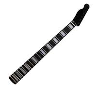 guitar neck Reverse-head 22-fret Electric Guitar Neck Maple 22-fret Rosewood Fretboard Black Gloss