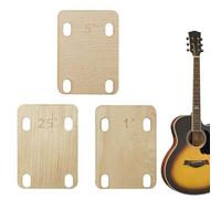 Guitar Neck Shim - Precise String Instrument | Bolt-On Neck Repair Guitar Shim,for Luthier Musicians Music Enthusiasts Beginners Adults Classroom Studio Travel Stage