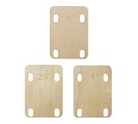 Guitar Neck Shim | Wooden Plate Repairment,Bass Repair Setup Neck Shim,for Luthier Musicians Music Enthusiasts Beginners Adults Classroom Studio Travel Stage
