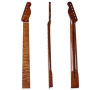 Guitar Necks 22 Frets Roasted Flame Maple Electric Guitar Neck