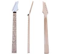 Guitar Necks DIY Electric Guitar 6 String 24 Fret Double Cranked Carved Neck