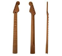 Guitar Necks DIY Roasted Maple Electric Guitar Neck 22 Frets 14" Radius Matte Finish(Type1)