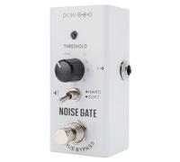 Guitar Noise Gate Pedal, Double Mode with True Bypass, Aluminum Alloy Shell for Guitar Effect Suppressor, Experience Hard and Soft Sound Purification