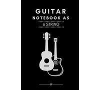 Guitar Notebook A5: Tablature Manuscript Paper | Blank Music Sheets | Staff Paper for Players, Musicians, Teachers and Students - Guitarist and Songwriter Gifts