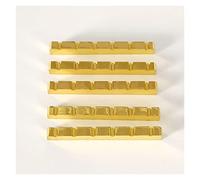 Guitar Nut 10 Pcs 6-String Bridge Nut For For ST Electric Guitar Parts Replacement 42mm Brass Accessories