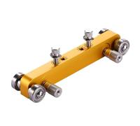 Guitar Nut Bridge Sander - Adjustable Maintenance Tool | Professional Grinding Kit | Precision Luthier Device for Bass Violin, Musical Instrument Making, Sanding Guide, Workshop Repair Gear, Metal