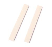 Guitar Nut Buffalo Bone Nut | Saddle Blank 80x11x3mm High Density For Clear Intonation Classical Folk Guitar Mandolin Banjo Ukulele