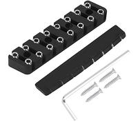 Guitar Nut, easy to store aluminum alloy material Musical Instrument Accessories, exquisitely made simple color Clarinet for home(8-string GA889)
