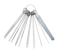Guitar Nut Files, 3.4 Inch Metal Nut Slotting Files with 13 Sizes Grinding Needles Set Tool, Portable Guitar Repair Kit for Instrument String