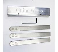 Guitar Nut Files and Fret Crowning Tool Set 4Pcs Steel Luthier Repair Kit