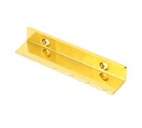 Guitar Nut Metal Slotted 6 Strings Premium Quality Replacement Part Enhances Tuning Stability Reduces String Friction For Lap Steel And Acoustic Guitars Durable Zinc Alloy