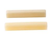 Guitar Nut Replacement Parts Jumbo Bone Nut Blank | Pro Universal Jumbo Bone Nut Blank For Acoustic And Electric Guitar (Set Of 2)(Unbleached)