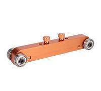 Guitar Nut Saddle Sander, Adjustable Rose Gold Metal Polishing Tool for Guitar Nut and Saddle, Precision Height Control with Hardened Steel Bearings for Flat Surface