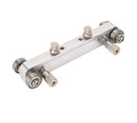 Guitar Nut Saddle Sander Tool Premium Aluminum Alloy Stainless Steel Adjustable Bridge Nut Sander for Guitar Bass Luthier Repair Maintenance