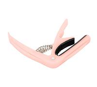 Guitar o Clam ABS Shell Stringed Instrument Playing Tuning Accessories with SpringLight Pink (Light Pink)