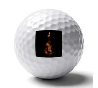 Guitar on Fire Custom Golf Ball Soft Practice Golf Balls Performance Distance And Speed for Indoor Outdoor
