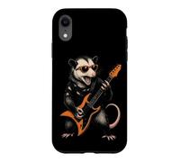 Guitar Opossum Retro Funny Guitarist Player Gift Case for iPhone XR