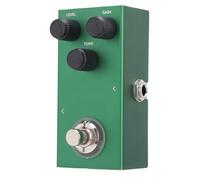Guitar Overdrive Effect Pedal, Mini Aluminum Alloy, Compact Design - Smooth Vintage Overdrive, Drive - Level - Tone Control, Ideal for Gig and Practice