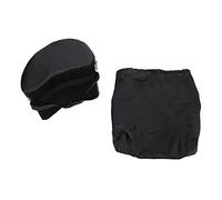 Guitar Pad Soft Memory Foam Leg Cushion, Guitar Cushion with Elastic Strap, Curved Design for Perfect Fit, Black Artificial Leather Cover with Zipper, Comfortable Support for Long