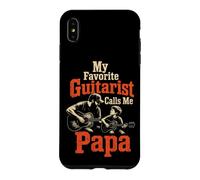 Guitar Papa My Favorite Guitarist Calls Me Papa Gift Case for iPhone XS Max