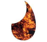 Guitar Parts Acoustic Guitar Pickguard 18V Style Pick Guard Sticker For 40Inch 41Inch Size Guitar(T2)