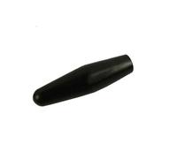 Guitar Parts and Accessories Electric Guitar Plastic Tremolo Rod Rubber Sleeve Single Rocker Cap(Black)
