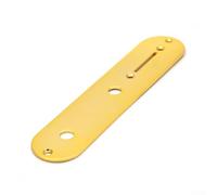 Guitar Parts Control Plates Tailored to Fit For Telecasters in Stylishly Finished Chrome or Gold Variants Including Necessary Hardware (Gold)
