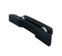 Guitar Parts Durable ROSEWOOD Guitar Bridge Mandolin Bridge For Bass Guitar Adjustable(Ebony)