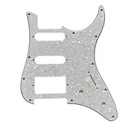 Guitar Parts For Yamaha Pacifica EG 112 Pac112V Style Guitar Pickguard (4 Ply White Pearl)