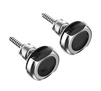 Guitar Parts,Metal End Pins, 2Pcs/1Set Guitar Strap Lock Straplock Button Quick Release Security Retainer Metal (Color:G2, Size:7 x 7 x 3 cm) (Color : G2, Size : 7 x 7 x 3 cm) (Color : Wit, Size : 7