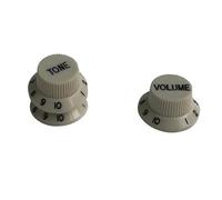 Guitar Parts Modification 10pcs Guitar Parts A Set Of 3 PCS For Control Knobs 2 Volume 1 Tone Guitar Control Knobs Volume Tone(Mintgreen)