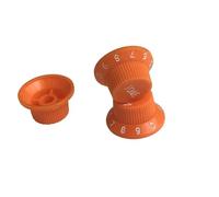 Guitar Parts Modification 10pcs Guitar Parts A Set Of 3 PCS For Control Knobs 2 Volume 1 Tone Guitar Control Knobs Volume Tone(Orange 2)