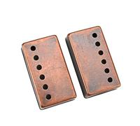 Guitar Parts Replacement 2 Pcs Guitar Humbuckers Pickup Cover 50mm 52mm Copper Guitar Pickup Frame Parts