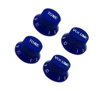 Guitar Parts Replacement 4 Pcs 2T2V Guitar Knobs Tone Volume Speed Control Knobs Caps For Electric Guitar Parts (Color : 03)