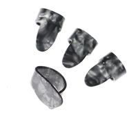 Guitar Parts Replacement 4 Pcs Guitar Thumb Finger Picks For Acoustic Electric Bass Guitar Fingerstyle Picks Parts (Color : 01)