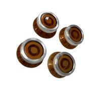 Guitar Parts Replacement 4 Pcs Guitar Tone And Volume Speed Control Knobs For Guitar Replacement Parts (Color : A)