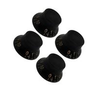 Guitar Parts Replacement 4 Pcs Top Hat Electric Guitar Knobs Speed Tone Volume Control Button Caps For For LP Guitar Parts (Color : 02)