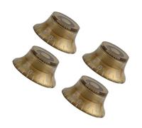 Guitar Parts Replacement 4 Pcs Top Hat Electric Guitar Knobs Speed Tone Volume Control Button Caps For For LP Guitar Parts (Color : 10)