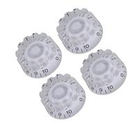 Guitar Parts Replacement 4 Pieces Guitar Volume Control Knobs Bass Speed Control Knobs Electric Guitar Parts (Color : 04)