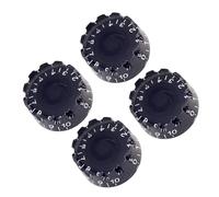 Guitar Parts Replacement 4 Pieces Guitar Volume Control Knobs Bass Speed Control Knobs Electric Guitar Parts (Color : 02)
