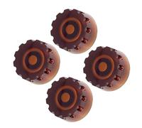 Guitar Parts Replacement 4 Pieces Guitar Volume Control Knobs Bass Speed Control Knobs Electric Guitar Parts (Color : 03)