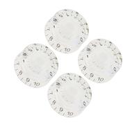 Guitar Parts Replacement 4pcs Top Hat Speed Volume Tone Control Knobs For For LP Electric Guitar Bass Volume Buttons Replacement Set (Color : 01)