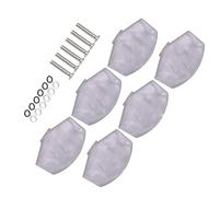 Guitar Parts Replacement 6pcs Plastics Guitar Tuning Peg Machine Heads Knobs For Folk Electric Guitar Parts With Srews