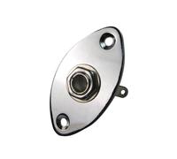 Guitar Parts Replacement Guitar Output Plate Oval 6.35mm Output Jackplate Socket For For LP Electric Guitar Accessories (Color : 02)
