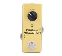 Guitar Pedal, Aluminum Alloy Noise Killer Pedal with 26 DB Noise Reduction Capacity and LED Indicator Single Door Knob True Bypass for Electric Guitar Bass Players