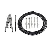 Guitar Pedal Board Cable Cord Wire Solder Without Plugs Small Screwdriver Professional Solderless Patches Cables Electric Guitar