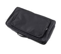 Guitar Pedal Board Case Pedalboard Carrying Bag Portable for Guitar Pedals Dj Controllers Micro Synths Black Perfect for Travelling